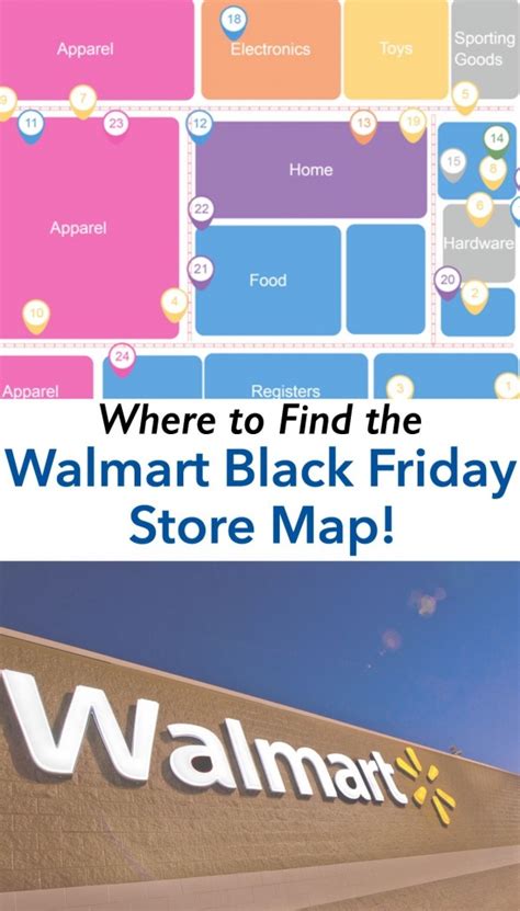 MAP Black Friday Map for Walmart